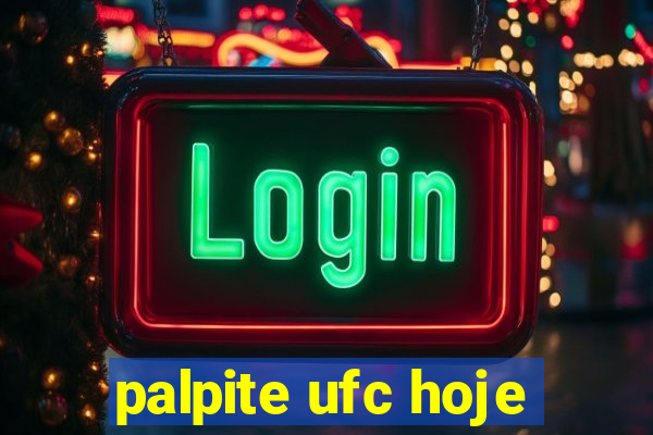 palpite ufc hoje